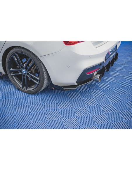 Lips traseros laterales Racing Durability V.2 BMW Serie 1 F20 M140i (Pack M)(Con flaps)