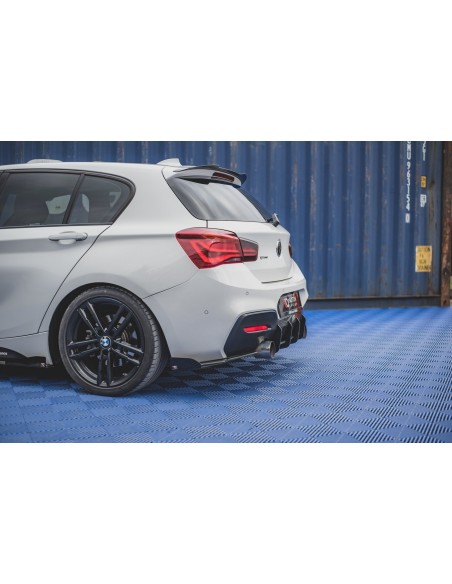 Lips traseros laterales Racing Durability V.2 BMW Serie 1 F20 M140i (Pack M)(Con flaps)