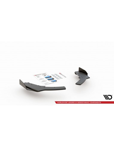 Lips traseros laterales Racing Durability V.2 BMW Serie 1 F20 M140i (Pack M)(Con flaps)