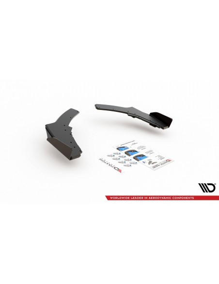 Lips traseros laterales Racing Durability V.2 BMW Serie 1 F20 M140i (Pack M)(Con flaps)