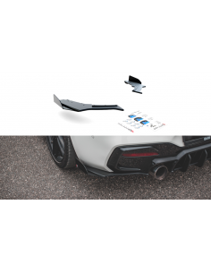 Lips traseros laterales Racing Durability V.3 BMW Serie 1 F20 M140i (Pack M)(Con flaps)
