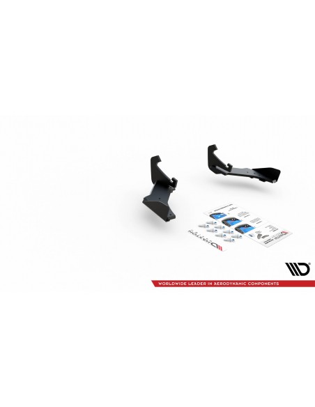 Lips traseros laterales Racing Durability Volkswagen Golf VII R (Facelift)(Con flaps)