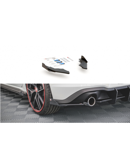 Lips traseros laterales Racing Durability Volkswagen Golf VIII GTI (Con flaps)