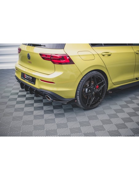 Lips traseros laterales Racing Durability Volkswagen Golf VIII GTI Clubsport (Con flaps)