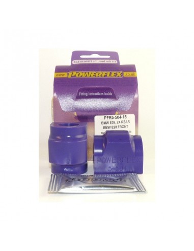 Silentblock estabilizadora tras Powerflex 18mm BMW Serie 5 E34