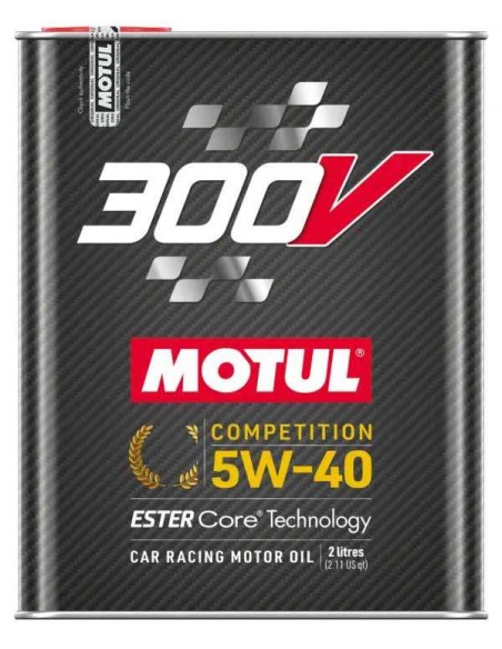 Aceite Motul 300V Competition 5W40 2L