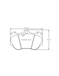 Pastillas Pagid Racing RSC2 Lamborghini Gallardo delanteras (Discos cerámicos)