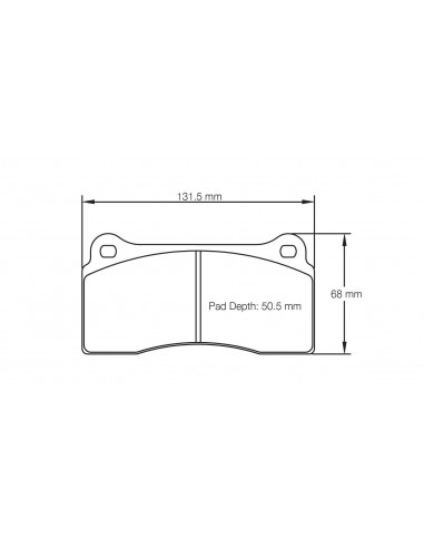 Pastillas Pagid Racing RSC1 Audi R8 4.2/5.2FSI Quattro 07-15 traseras (Discos ceramicos)
