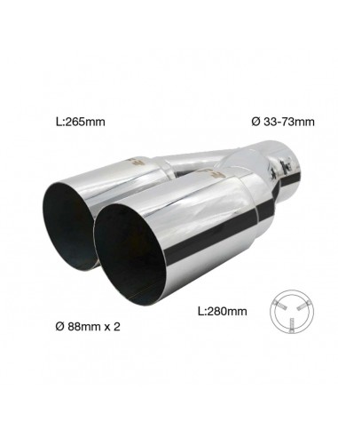 Cola de escape Simoni Racing TRX/107