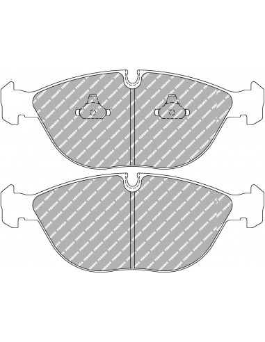 Pastillas Ferodo Racing DSUno Mercedes-Benz Clase E W211 delanteras (Con paquete sport)(Pinza Ate)