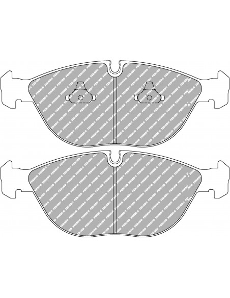 Pastillas Ferodo Racing DSUno Mercedes-Benz Clase E W211 delanteras (Con paquete sport)(Pinza Ate)