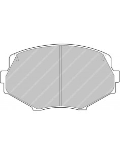 Pastillas Ferodo Racing DS2500 Mazda MX-5 NA delanteras (Con ABS)(Tipo 1)