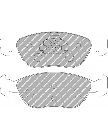 Pastillas Ferodo Racing DS2500 Fiat Brava delanteras