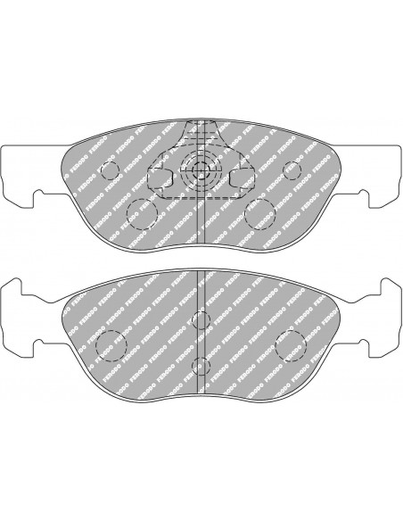 Pastillas Ferodo Racing DS2500 Fiat Brava delanteras Pastillas Ferodo Racing DS2500 Fiat Brava delanteras