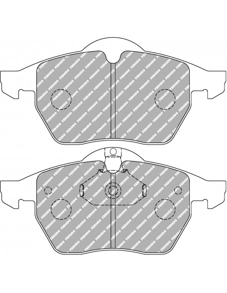Pastillas Ferodo Racing DS2500 Saab 9-3 YS3D 98-02 delanteras