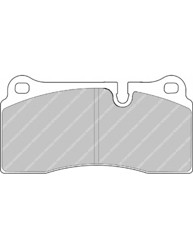 Pastillas Ferodo Racing DS2500 Audi R8 4.2/5.2 07-15 traseras
