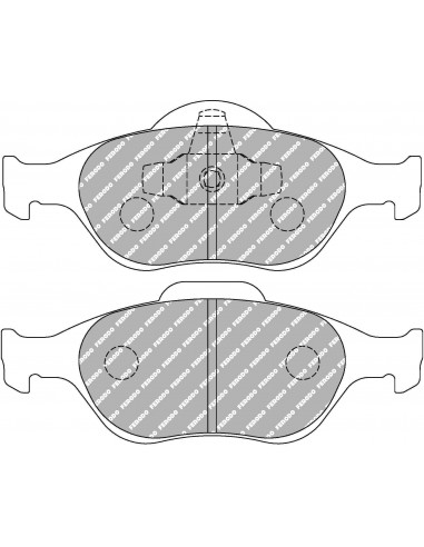 Pastillas Ferodo Racing DS3000 Ford Puma 00- delanteras