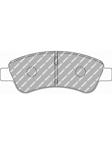 Pastillas Ferodo Racing DS2500 Citroen C2 VTS delanteras