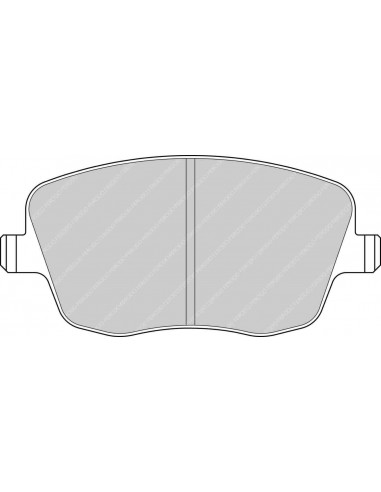 Pastillas Ferodo Racing DS3000 Skoda Fabia 6Y 2.0i/1.9 TDI RS delanteras