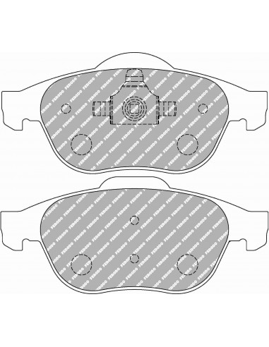 Pastillas Ferodo Racing DS2500 Renault Twingo I delanteras (Pinza Ate)
