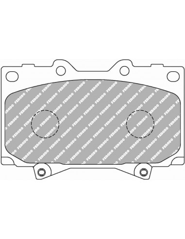 Pastillas Ferodo Racing DS2500 Lexus LX450/470 delanteras
