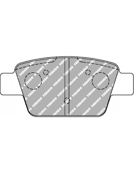 Pastillas Ferodo Racing DS2500 Fiat Stilo traseras