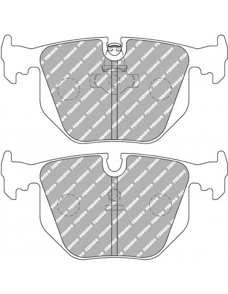 Pastillas Ferodo Racing DS2500 BMW Z8 traseras