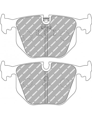 Pastillas Ferodo Racing DS3000 BMW Serie 3 E46 330i/330d/M3 traseras