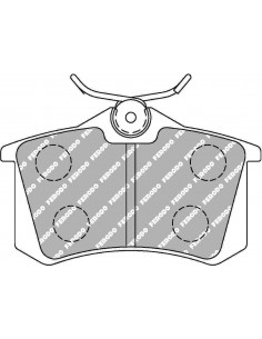 Pastillas Ferodo Racing DS1.11 Seat Leon 5F traseras (Tipo 3)