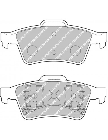 Pastillas Ferodo Racing DS2500 Opel Vectra C traseras