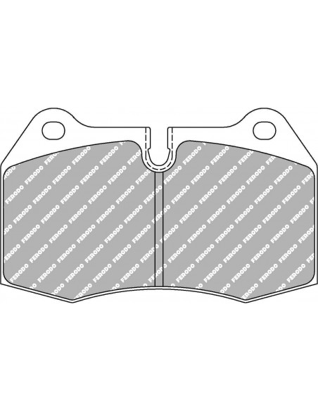 Pastillas Ferodo Racing DS3000 Honda Integra DC5 Type R delanteras (Pinza Brembo)