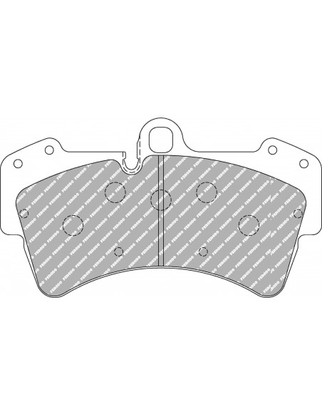 Pastillas Ferodo Racing DS2500 Audi Q7 4L delanteras (Tipo 4)