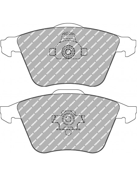 Pastillas Ferodo Racing DS2500 Audi A6 C6 delanteras (Tipo 2)