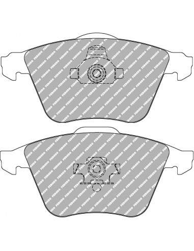 Pastillas Ferodo Racing DS2500 Audi A8 4E delanteras (Pinza Ate)