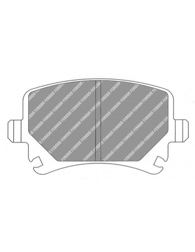 Pastillas Ferodo Racing DS2500 Skoda Superb 3T 3.6 FSI traseras