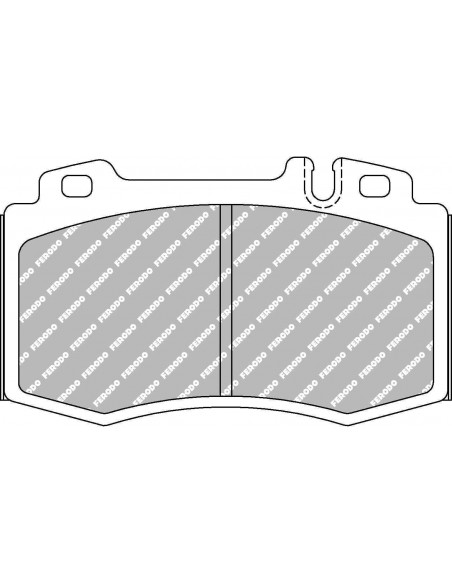 Pastillas Ferodo Racing DS2500 Mercedes-Benz Clase S W220 delanteras