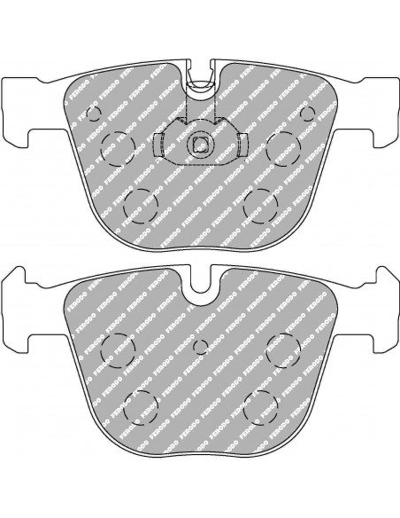 Pastillas Ferodo Racing DS2500 BMW X5 E70 M50D traseras