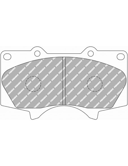 Pastillas Ferodo Racing DS2500 Lexus GX460/470 delanteras (Tipo 2)