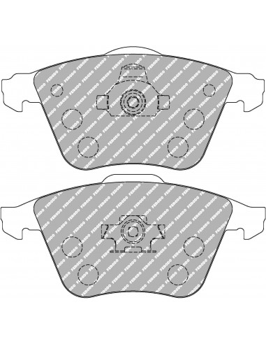Pastillas Ferodo Racing DS2500 Volvo C70 II D3/D4 delanteras