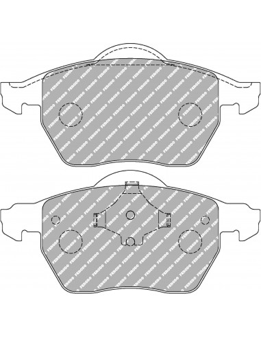 Pastillas Ferodo Racing DS2500 Audi A4 B7 delanteras (Tipo 2)