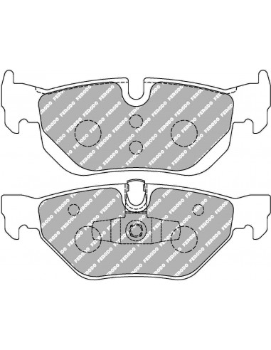 Pastillas Ferodo Racing DS2500 BMW Serie 3 E90/E91/E92/E93 traseras (Tipo 1)