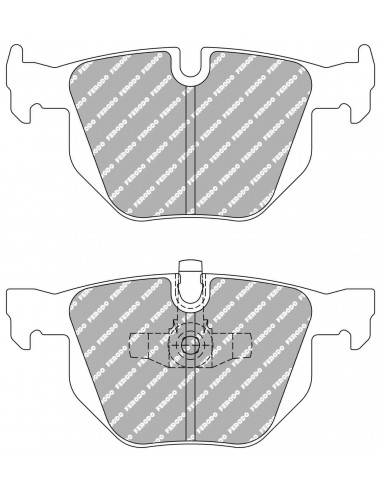 Pastillas Ferodo Racing DS2500 BMW Serie 3 E90/E91/E92/E93 traseras (Tipo 2)