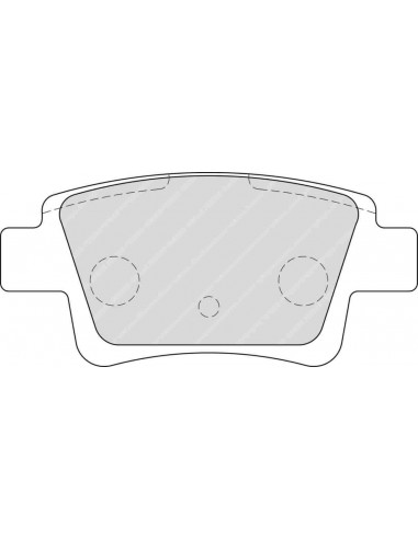 Pastillas Ferodo Racing DS2500 Opel Adam 1.4 S traseras