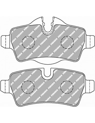 Pastillas Ferodo Racing DS1.11 Mini Clubman R55 traseras