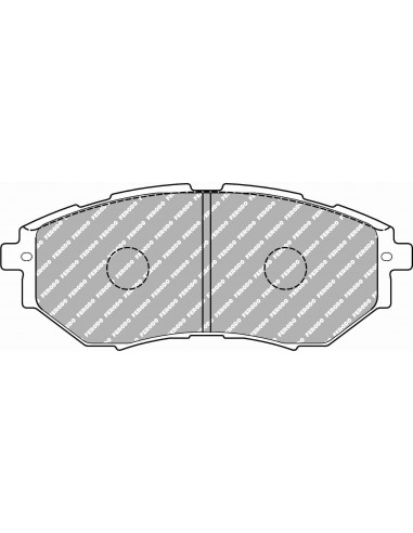 Pastillas Ferodo Racing DS2500 Subaru Impreza GD/GG delanteras (Pinza Tokico)