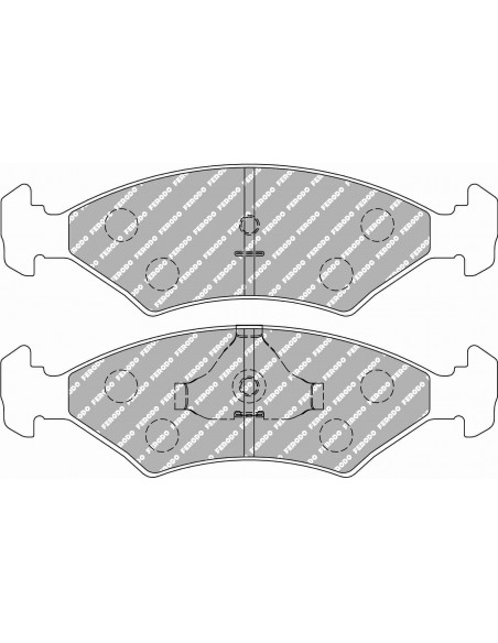 Pastillas Ferodo Racing DS3000 Ferrari Mondial traseras