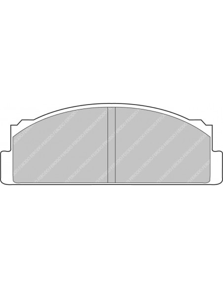 Pastillas Ferodo Racing DS2500 Fiat 131 traseras