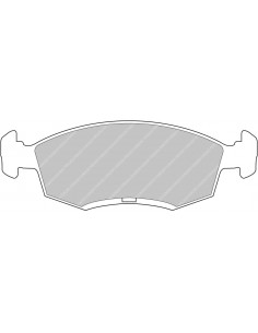 Pastillas Ferodo Racing DS3000 Ford Escort Mk7 delanteras (Pinza Ate)