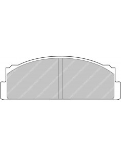 Pastillas Ferodo Racing DS2500 Seat Ritmo delanteras