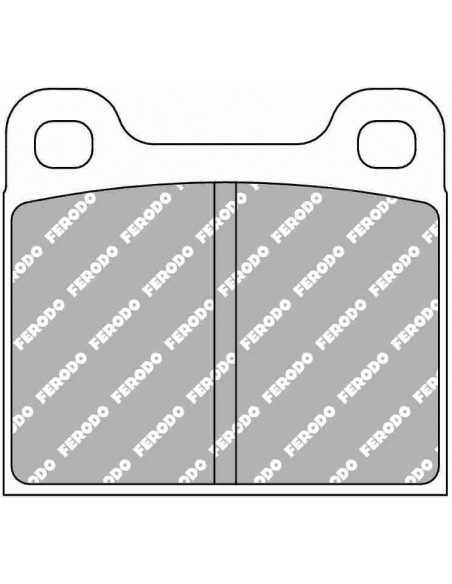 Pastillas Ferodo Racing DSUno Porsche 911 2.0 65-69 delanteras